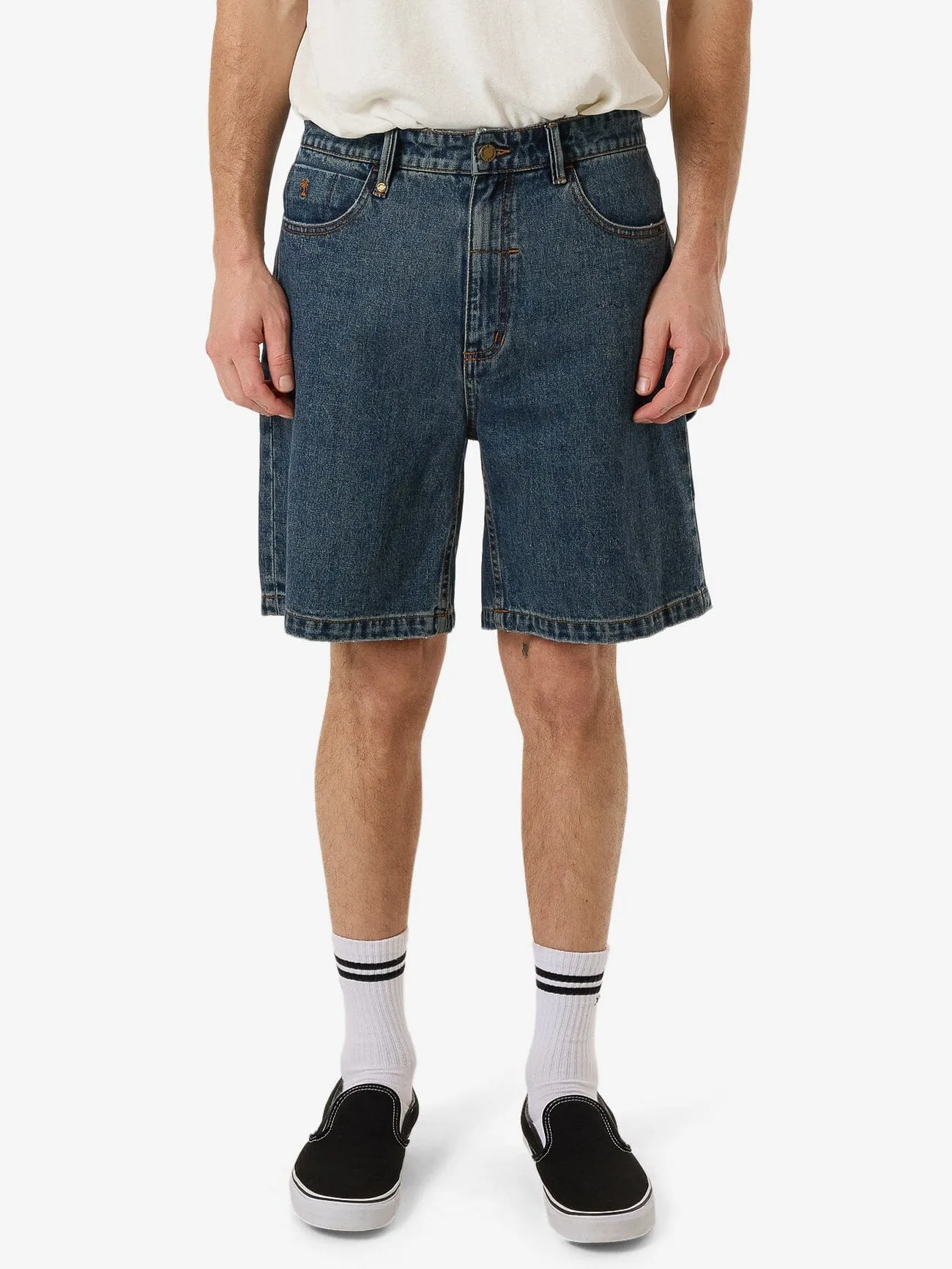 Slacker Denim Short - Dirty Thrills Blue sold by Thrills