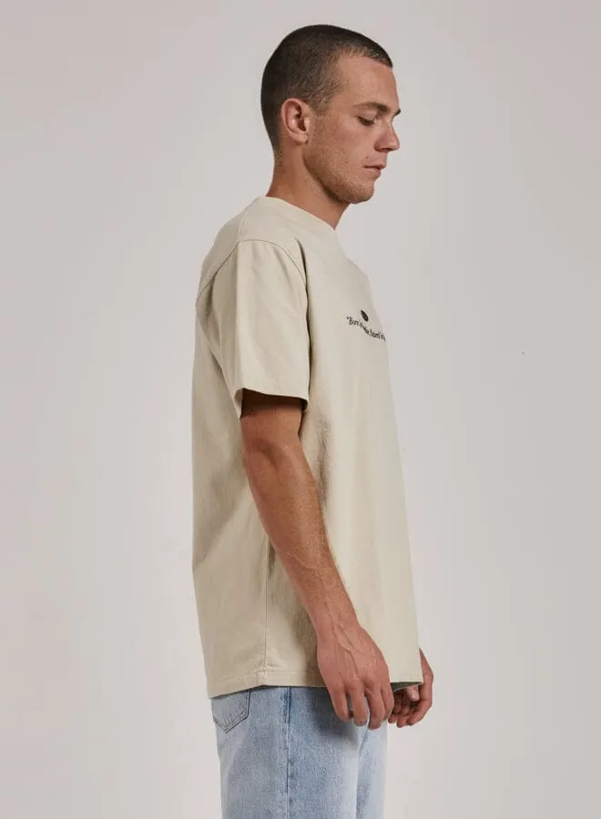 Hell Raised Merch Fit Tee - Oatmeal sold by Thrills product image thumbnail 4