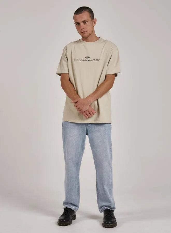 Hell Raised Merch Fit Tee - Oatmeal sold by Thrills product image thumbnail 5