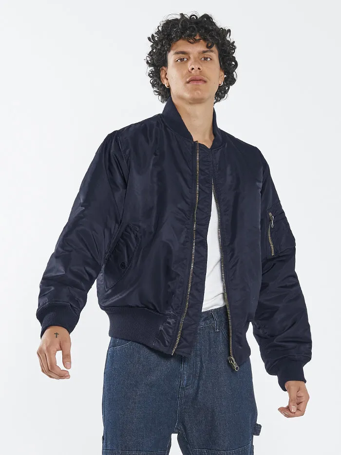 Thrills Union Bomber - Dark Navy sold by Thrills product image thumbnail 3