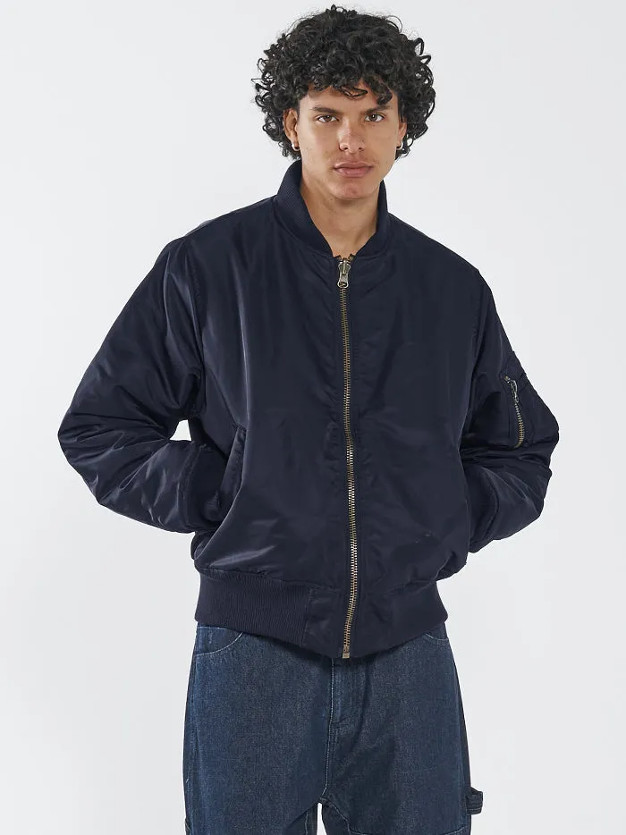 Thrills Union Bomber - Dark Navy sold by Thrills product image thumbnail 4