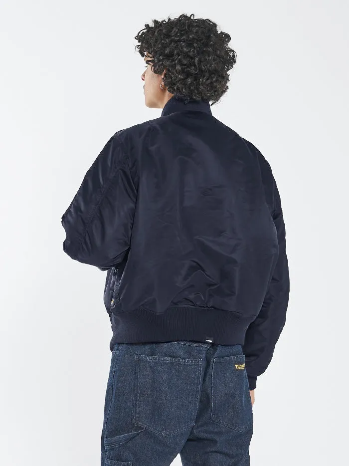 Thrills Union Bomber - Dark Navy sold by Thrills product image thumbnail 2