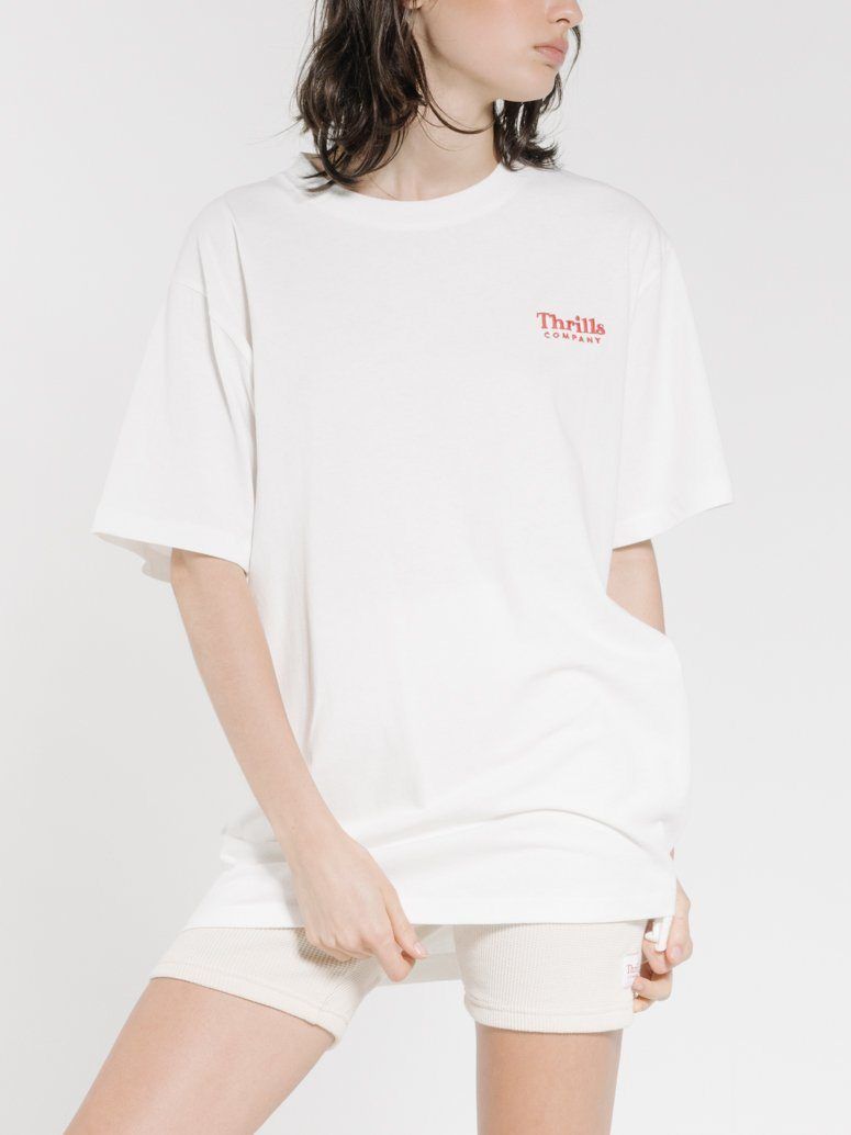 Hiatus Merch Fit Tee - Dirty White sold by Thrills product image thumbnail 3