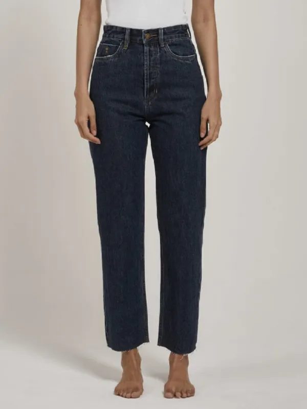 Paige Jean - Dark Rinse Blue sold by Thrills