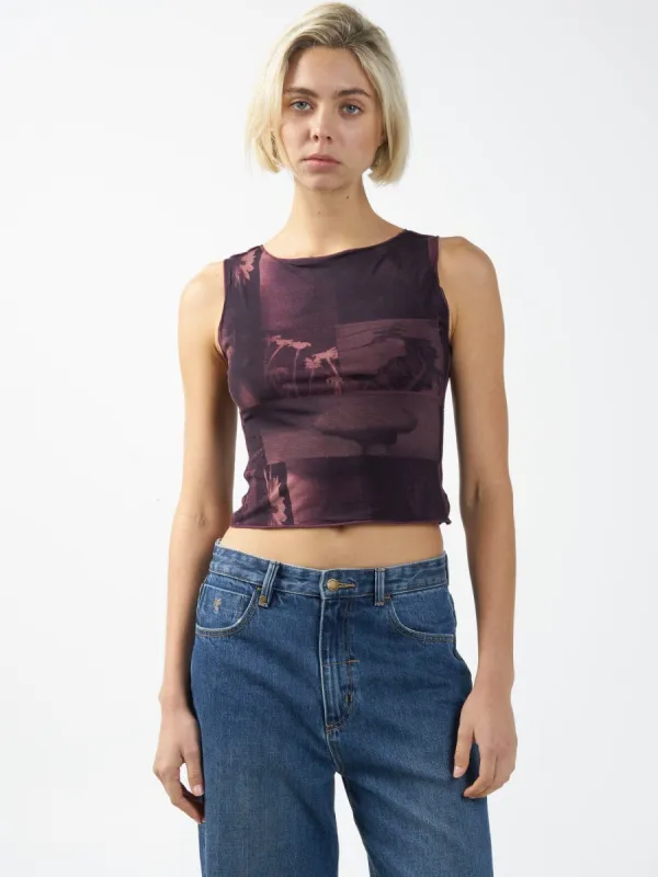 Earths Vibrations Tank - Black sold by Thrills