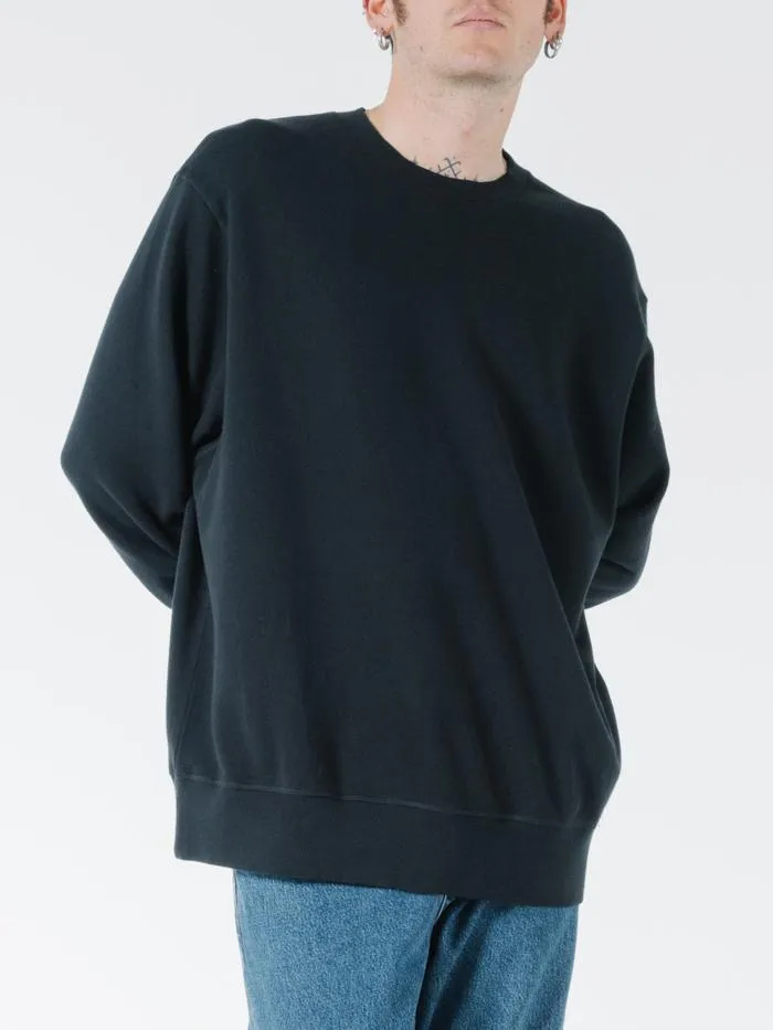 Endless Slouch Fit Crew - Black sold by Thrills product image thumbnail 4