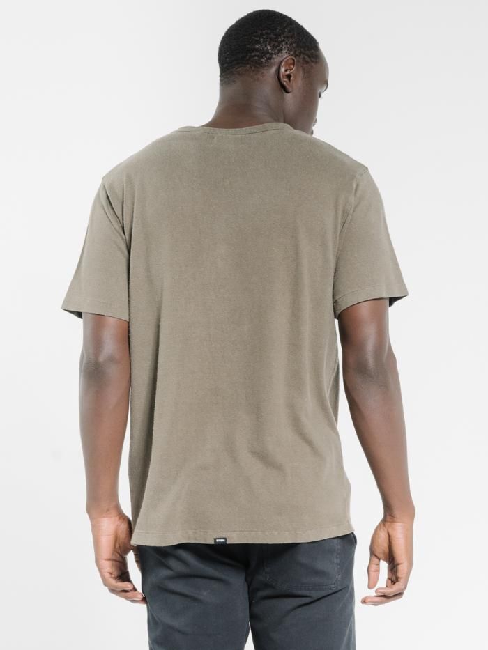 Endless Merch Fit Pocket Tee - Military Green sold by Thrills product image thumbnail 2