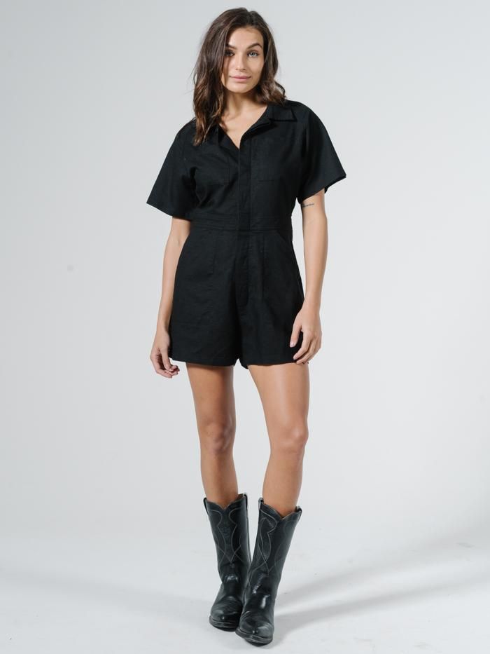 Duties Romper - Black sold by Thrills product image thumbnail 3