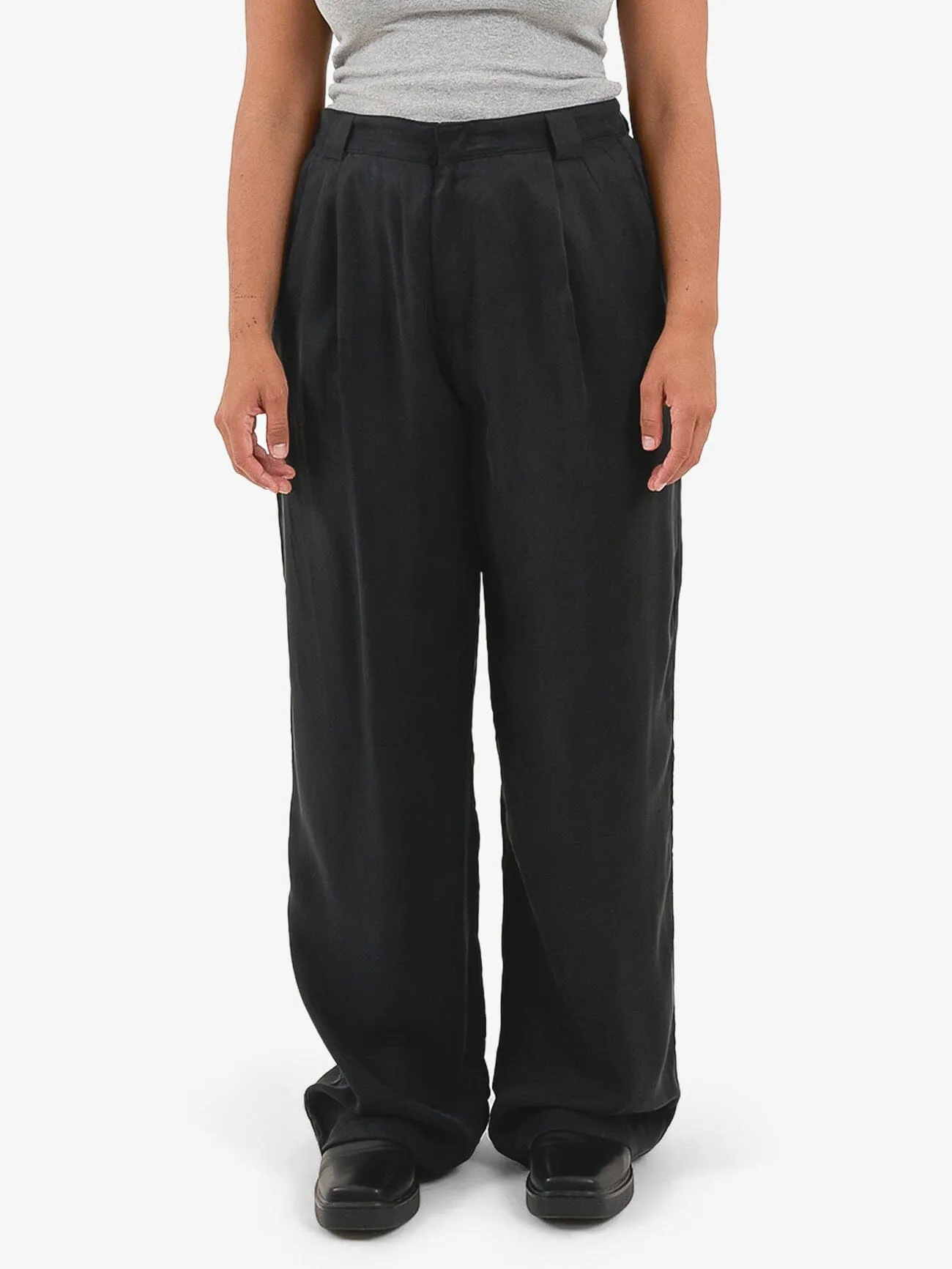 Artisan Cupro Pant - Black sold by Thrills