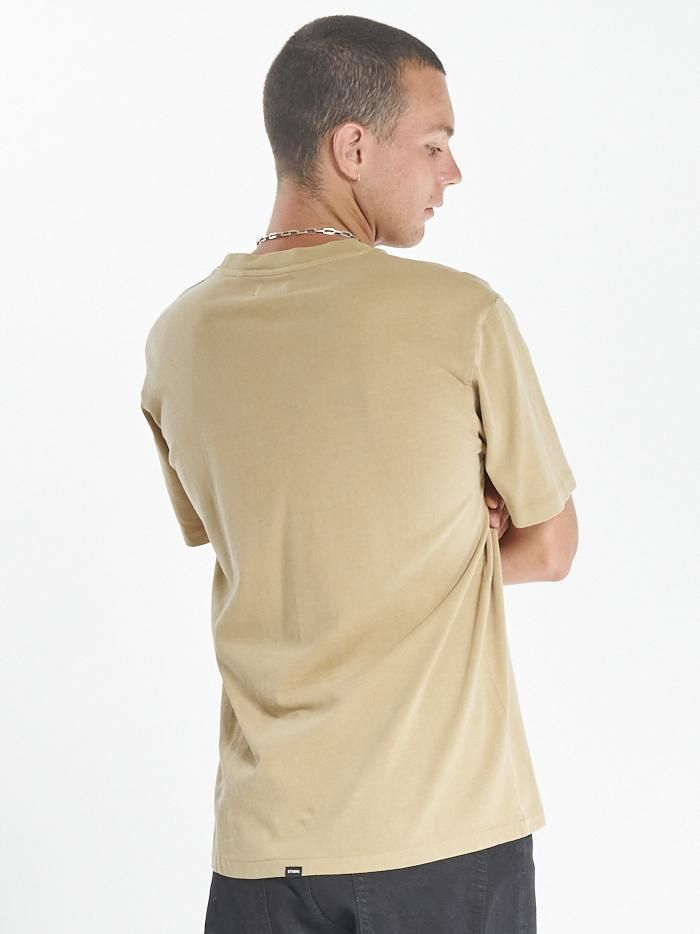 Tonal Thrills Box Embro Merch Fit Tee - Honey sold by Thrills product image thumbnail 2