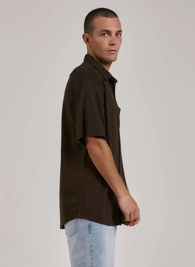 Hemp Thrills Oversized Short Sleeve Jersey Shirt - Tarmac sold by Thrills product image thumbnail 4