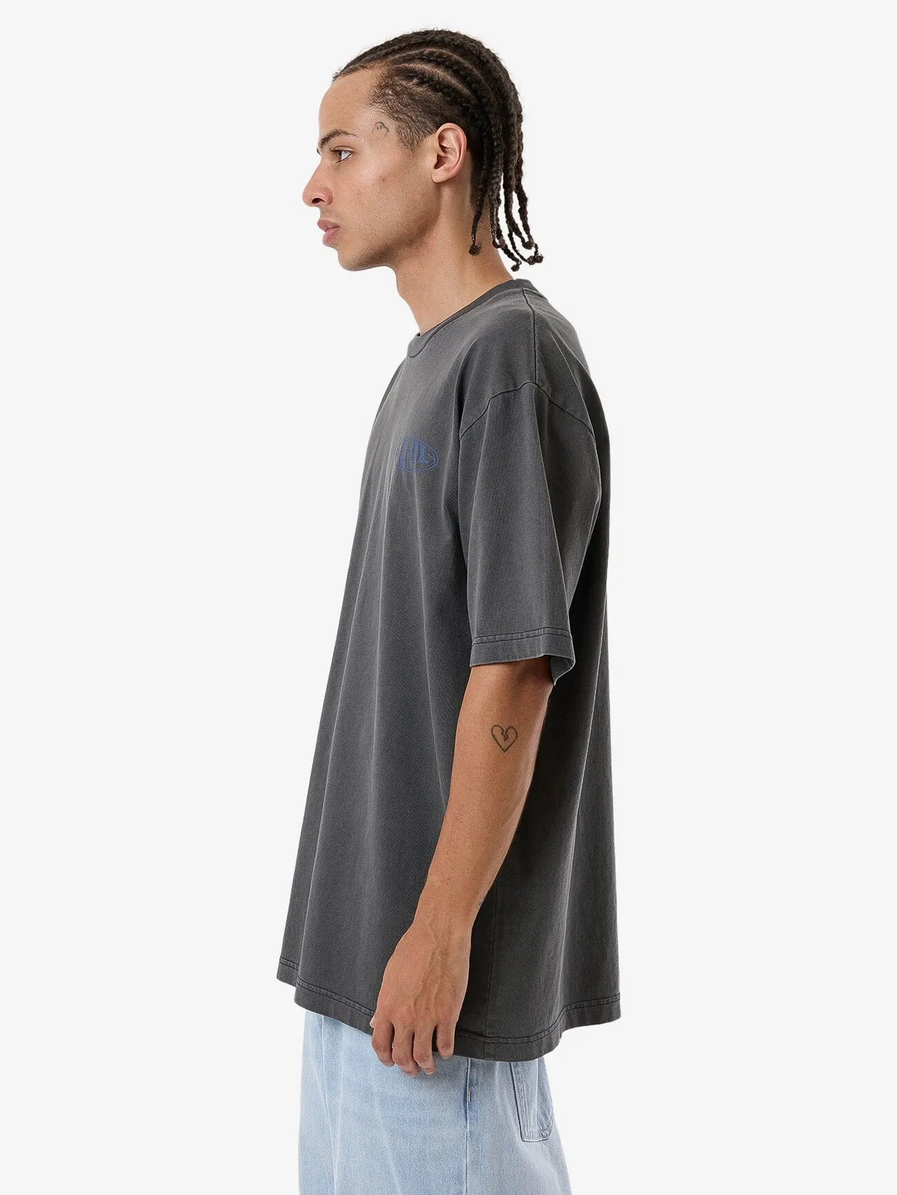 Shadow Oversize Fit Tee - Merch Black sold by Thrills product image thumbnail 3