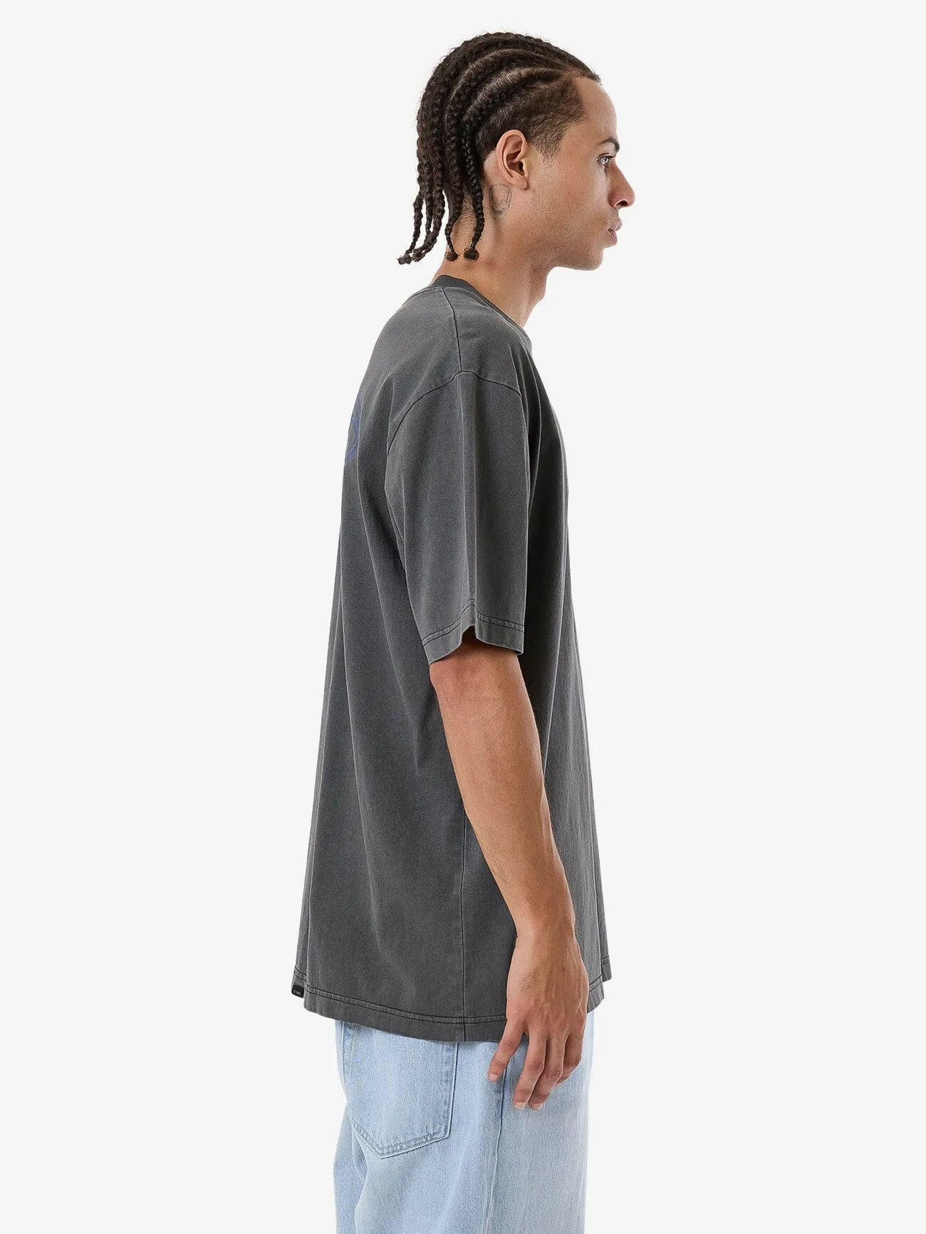 Shadow Oversize Fit Tee - Merch Black sold by Thrills product image thumbnail 4
