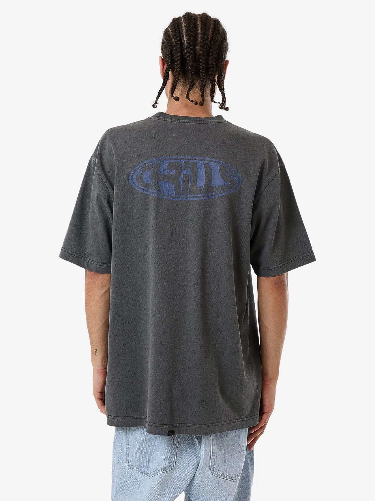 Shadow Oversize Fit Tee - Merch Black sold by Thrills product image thumbnail 2