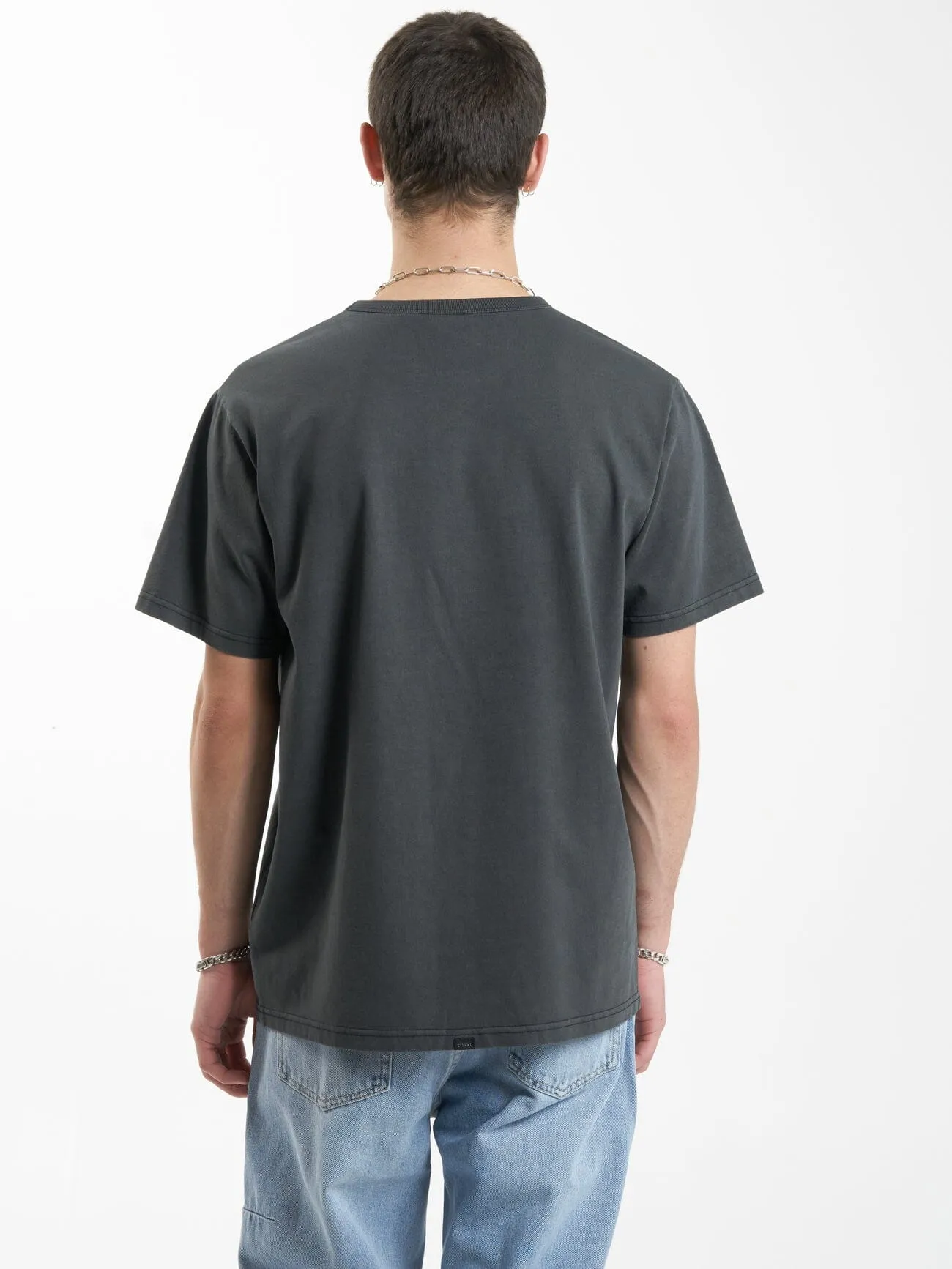 Thrills Workwear Embro Merch Fit Tee - Merch Black sold by Thrills product image thumbnail 2