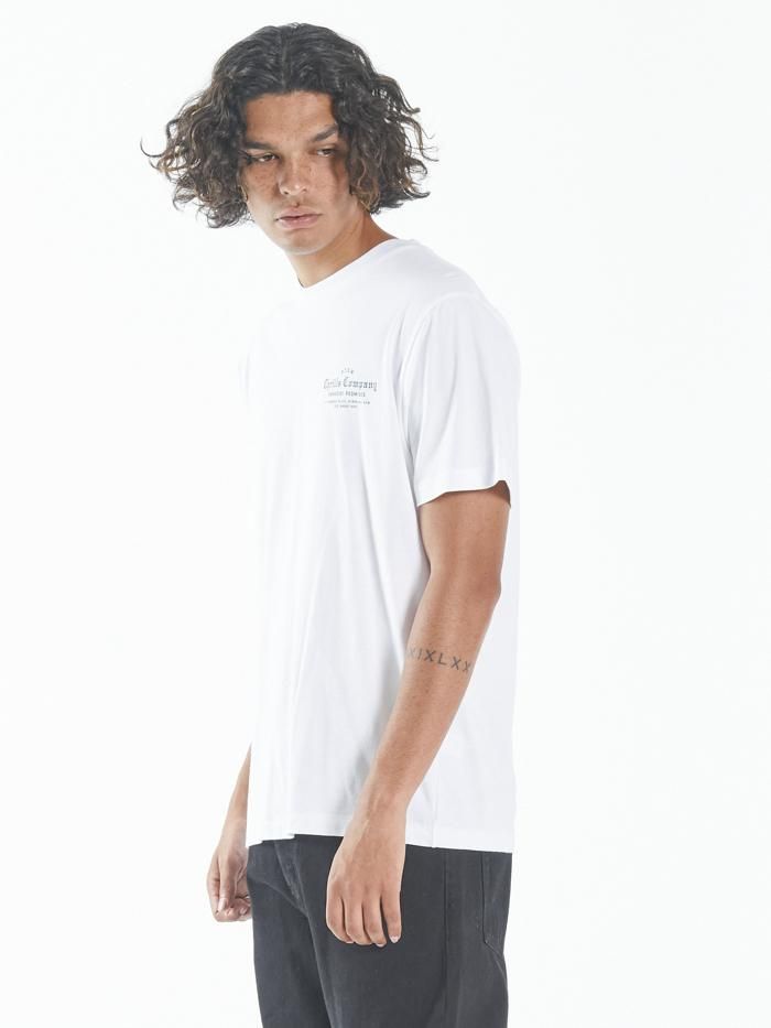 Paradise Promises Merch Fit Tee - White sold by Thrills