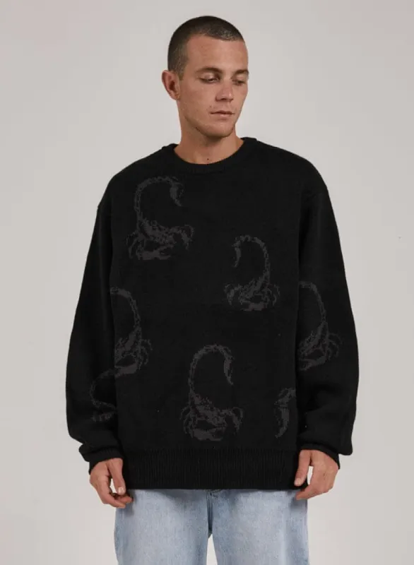 Doomed Crew Knit - Black sold by Thrills