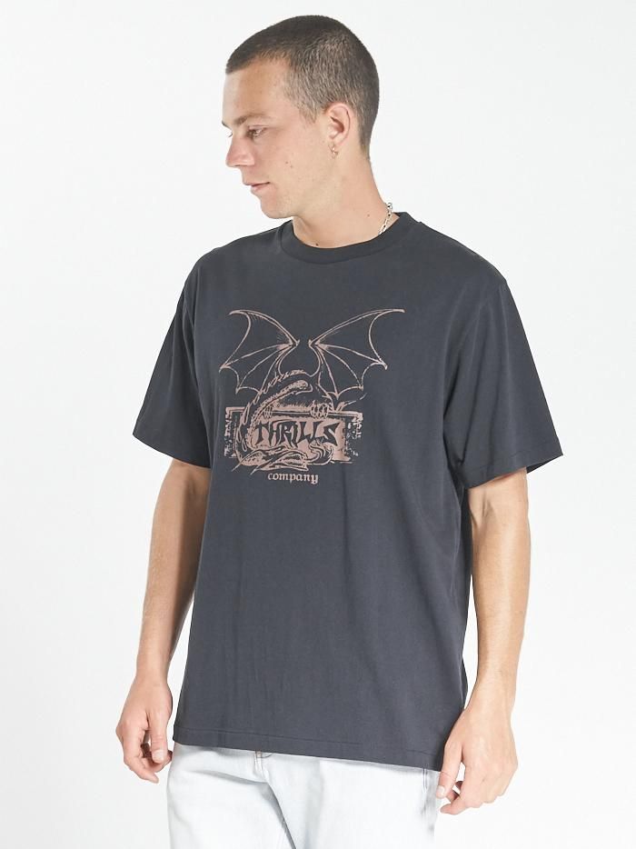 Gatekeeper Merch Fit Tee - Black sold by Thrills product image thumbnail 3
