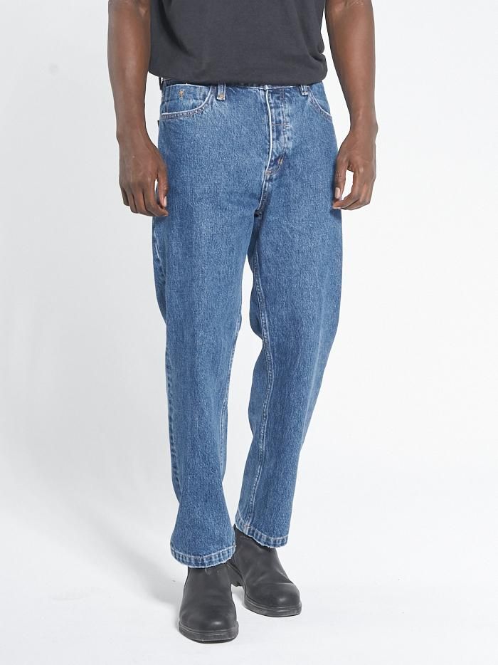 Slacker Denim Jean - Rinsed Blues sold by Thrills