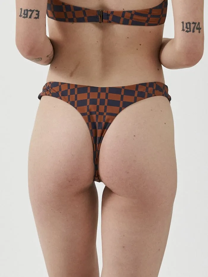 Revel Thong Bikini Bottom - Navy sold by Thrills product image thumbnail 2