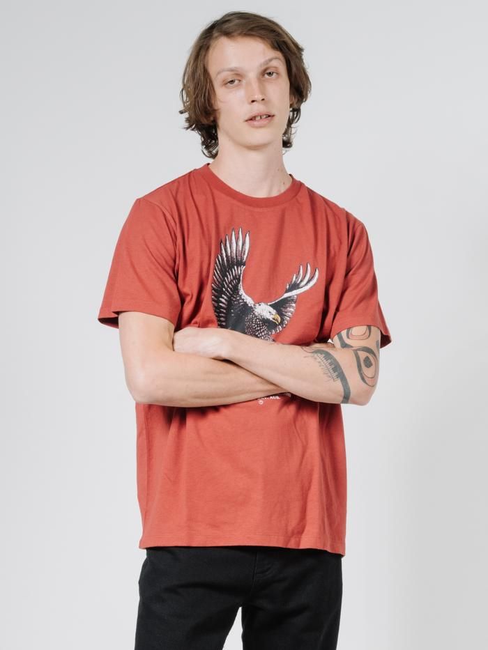 Traction Merch Fit Tee - Redwood sold by Thrills