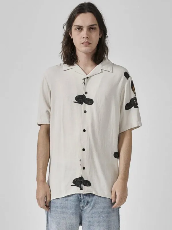 Never The Same Bowling Shirt - Dirty White sold by Thrills