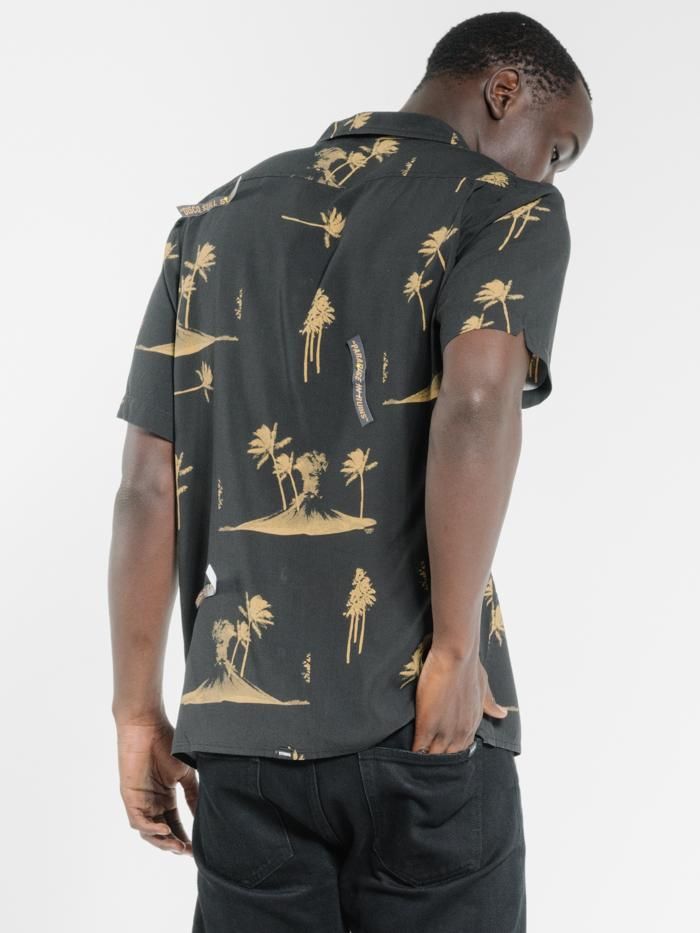 Disco Mush Bowling Shirt - Black sold by Thrills product image thumbnail 4