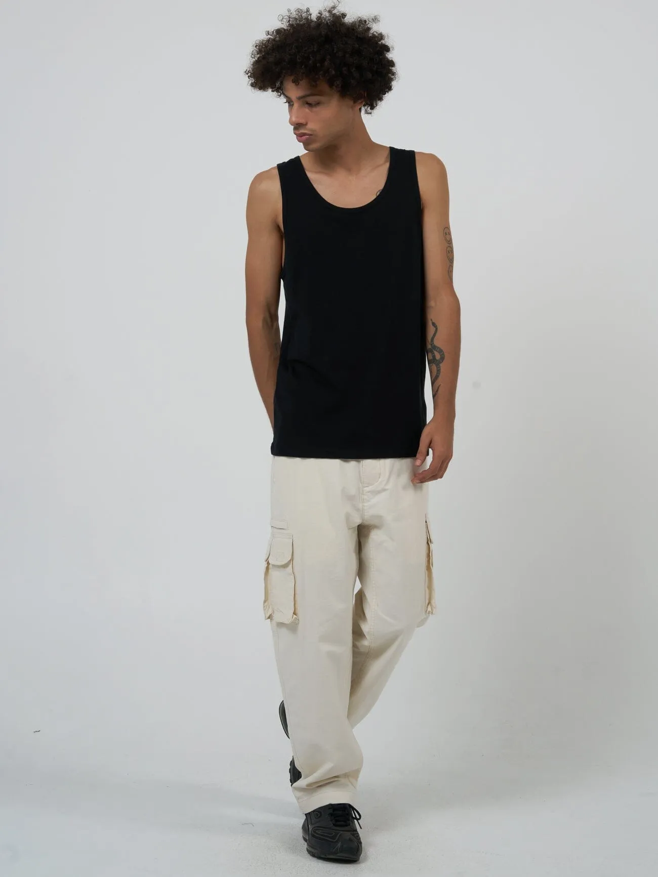 Endless Merch Fit Tank - Black sold by Thrills product image thumbnail 5