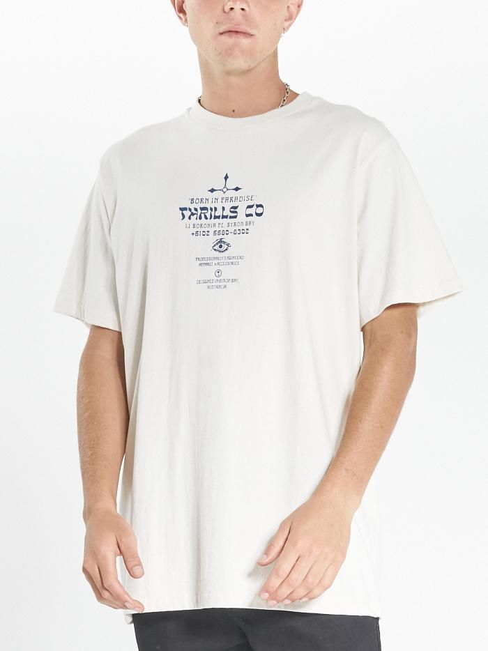 Enhancement Merch Fit Tee - Unbleached sold by Thrills product image thumbnail 4
