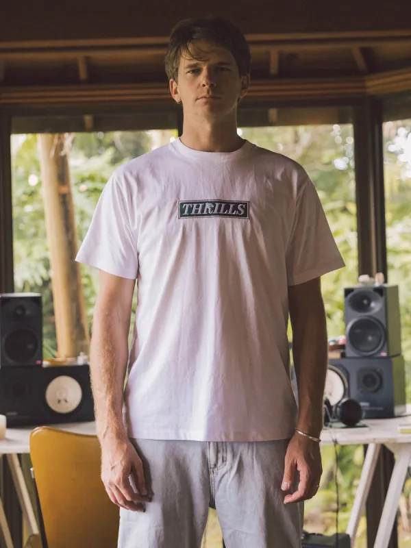 Lucky Strikes Twice Merch Fit Tee - White made by Thrills