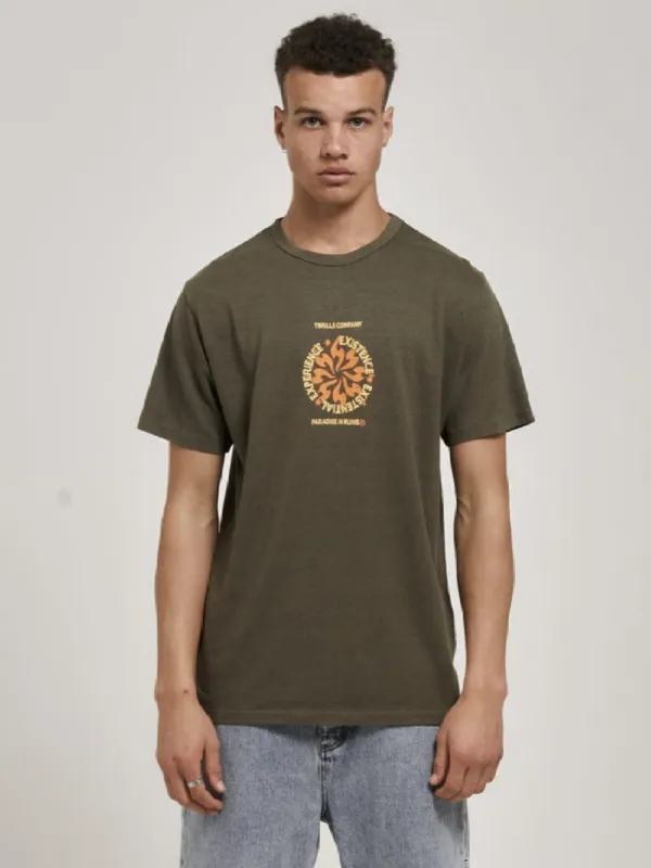 Hemp Deep Meanings Merch Fit Tee - Olive Night sold by Thrills