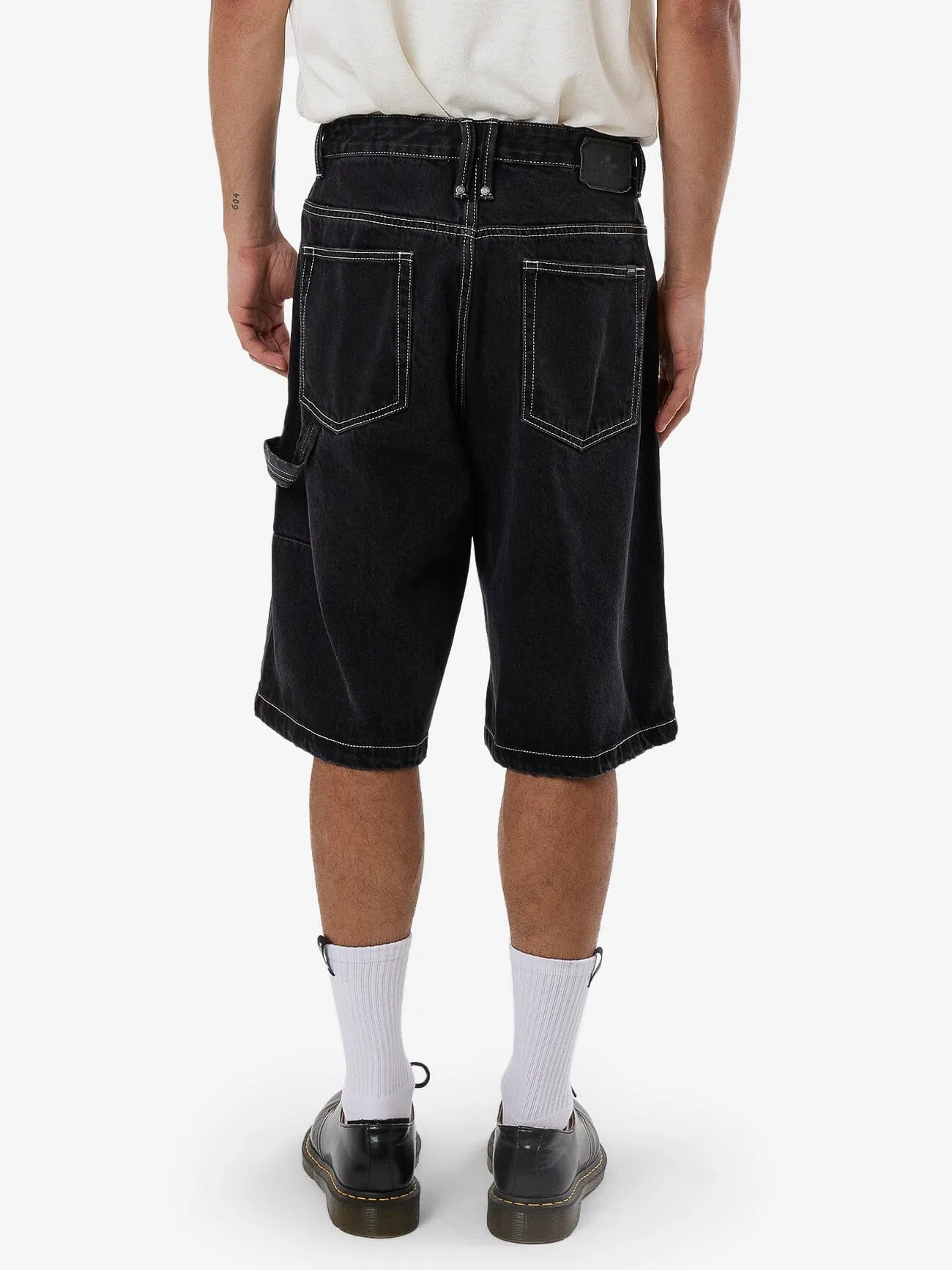 Big Slacker Denim Short - Aged Black sold by Thrills product image thumbnail 2