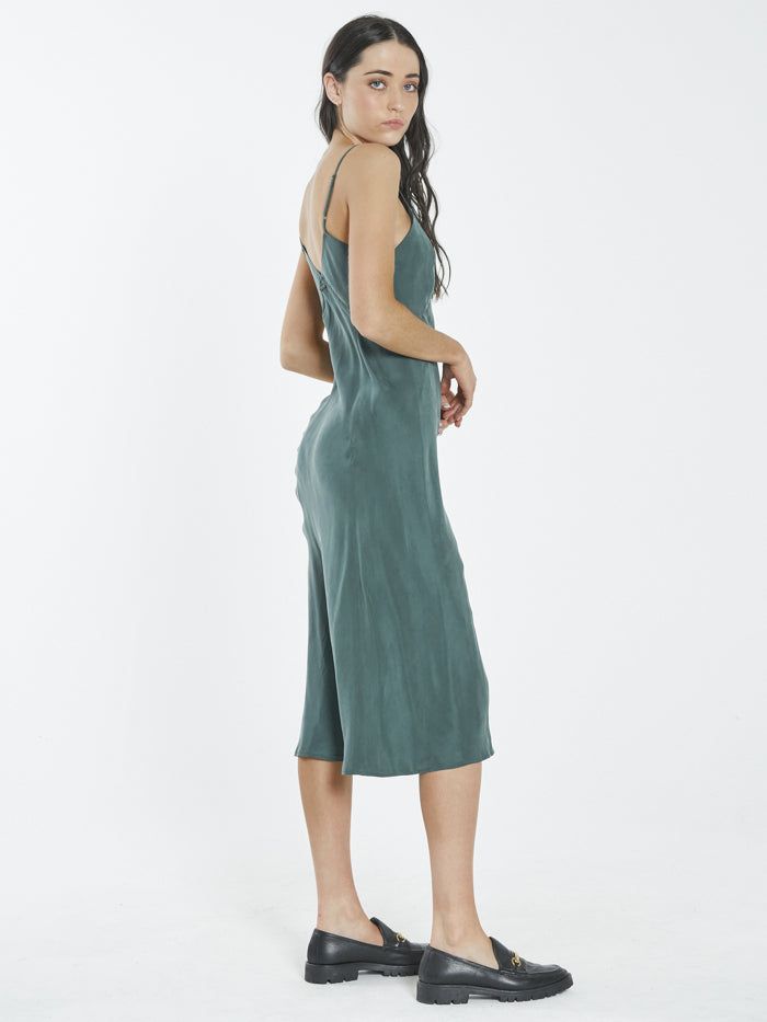 Chelsea Slip Dress - Vintage Teal sold by Thrills product image thumbnail 3