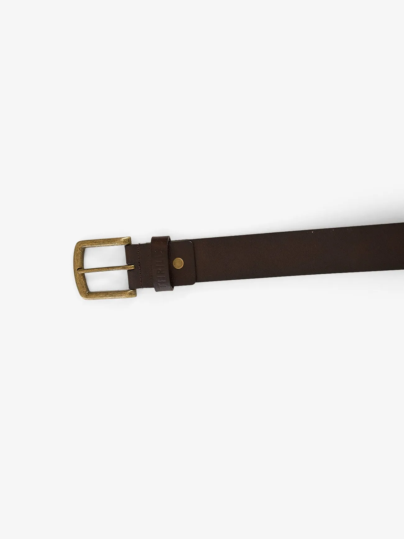 Thrills Leather Belt - Brown sold by Thrills product image thumbnail 2
