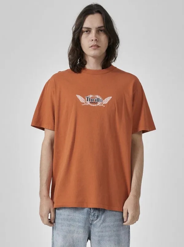 Speed Wings Merch Fit Tee - Dusty Clay sold by Thrills