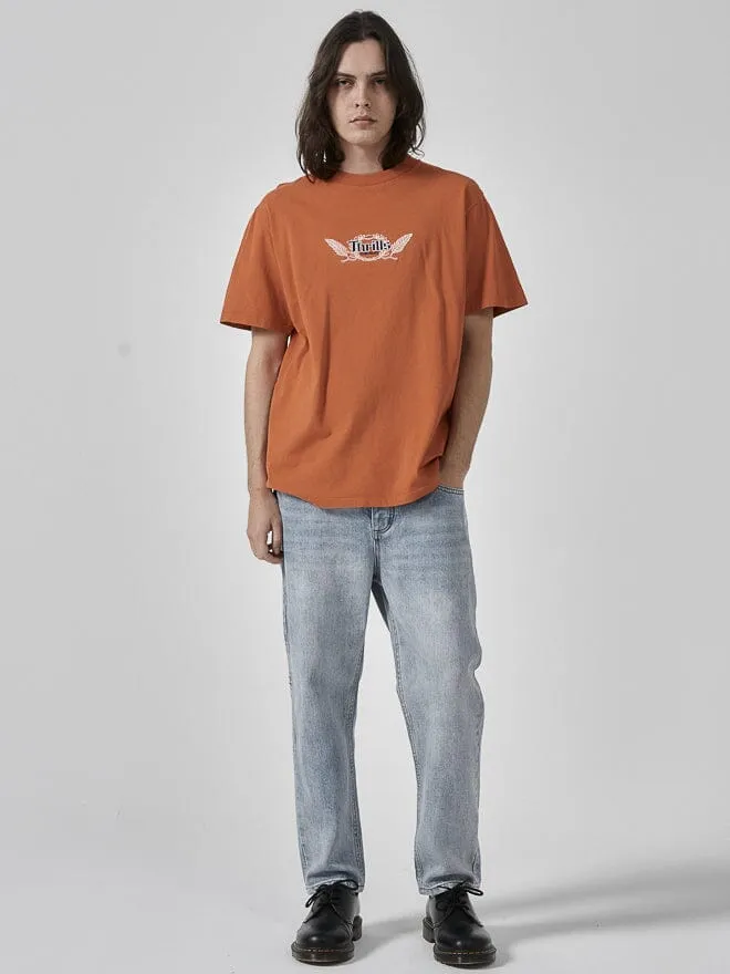 Speed Wings Merch Fit Tee - Dusty Clay sold by Thrills product image thumbnail 5