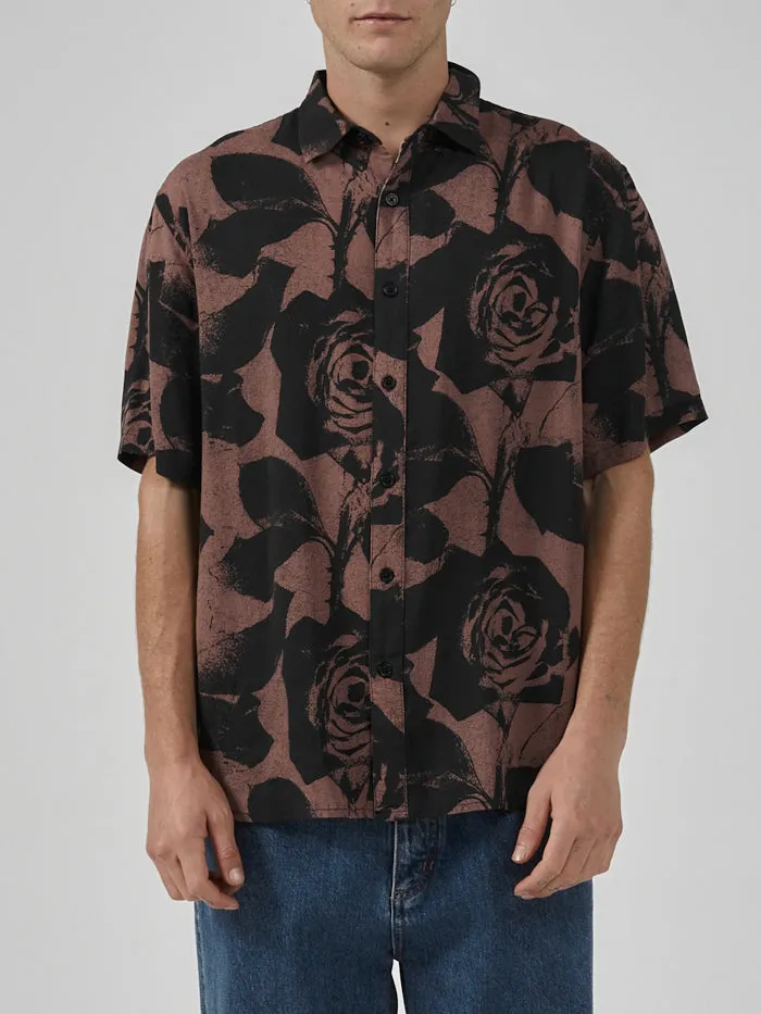 The Paradox of Paradise Bowling Shirt - Black sold by Thrills product image thumbnail 5