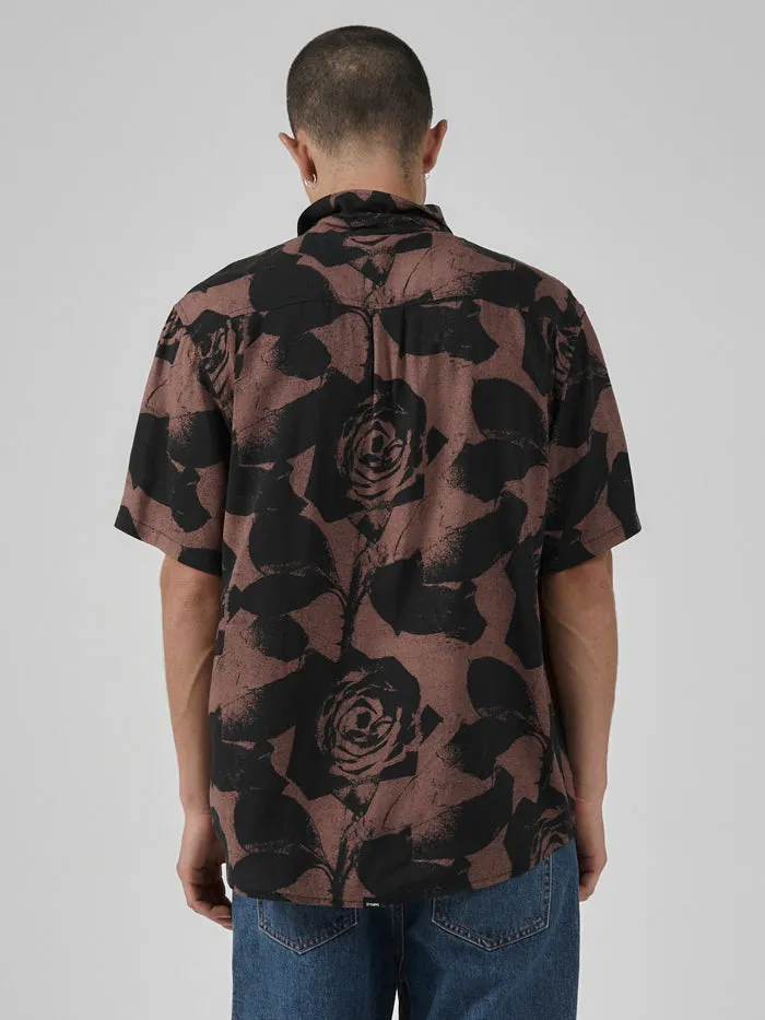 The Paradox of Paradise Bowling Shirt - Black sold by Thrills product image thumbnail 2