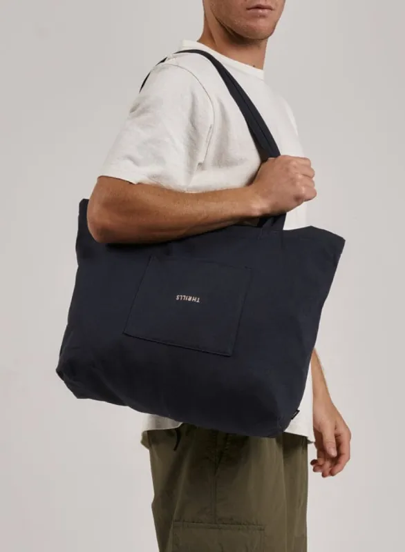 Minimal Thrills Tote - Station Navy sold by Thrills