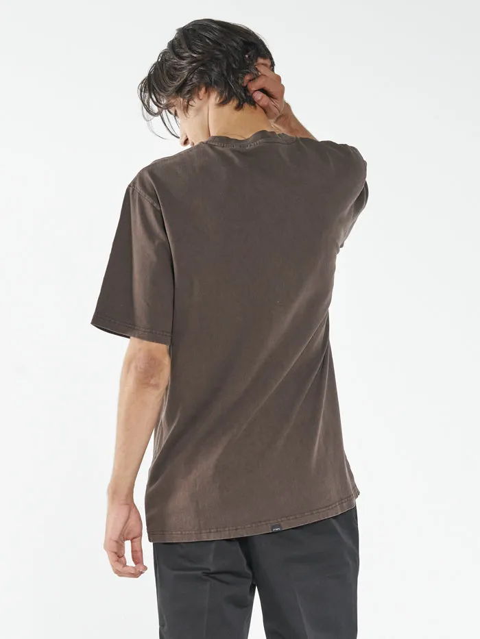 Thrills Union Oversize Fit Pocket Tee - Postal Brown sold by Thrills product image thumbnail 2