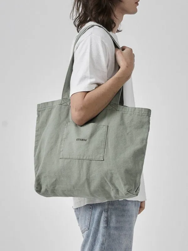 Minimal Thrills Tote Bag - Seaglass Green sold by Thrills