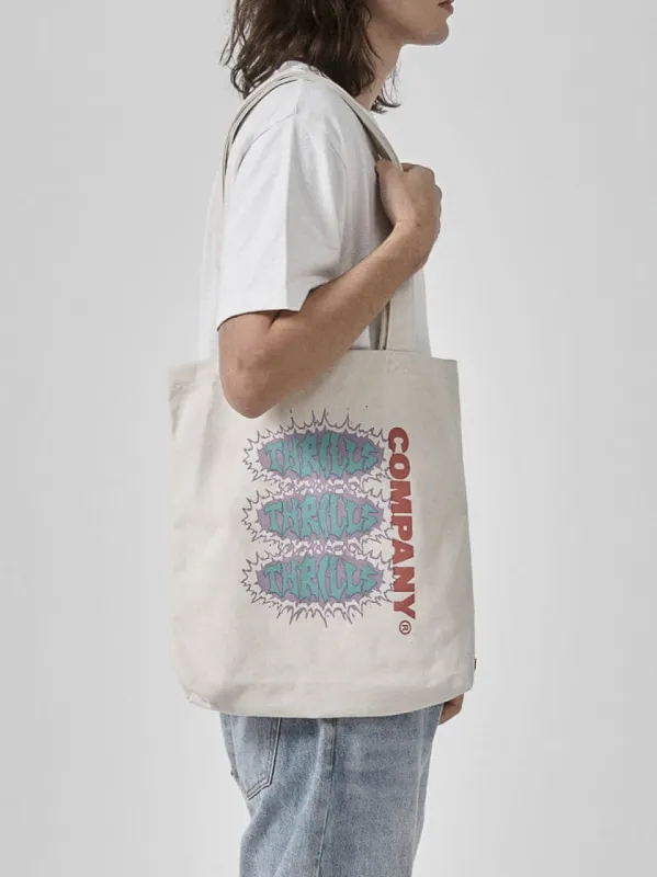 Silence Tote Bag - Unbleached sold by Thrills