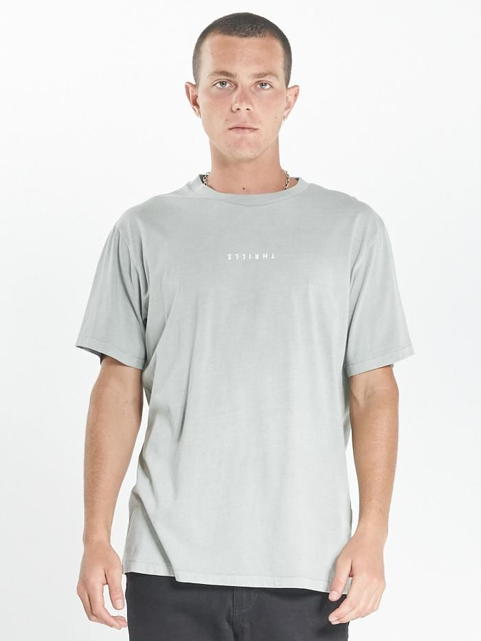 Minimal Thrills Merch Fit Tee - Eucalyptus sold by Thrills