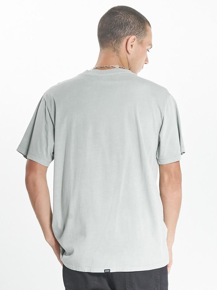 Minimal Thrills Merch Fit Tee - Eucalyptus sold by Thrills product image thumbnail 2