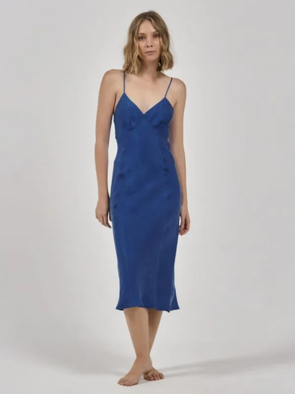 Chelsea Slip Dress - Botanical Blue sold by Thrills