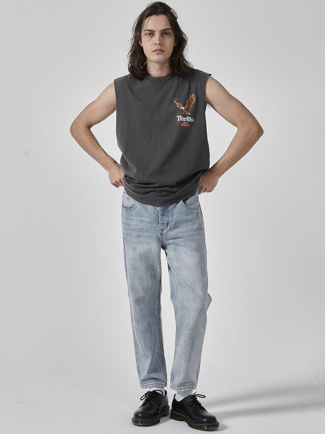 Unbreakable Merch Fit Muscle Tee - Merch Black sold by Thrills product image thumbnail 5