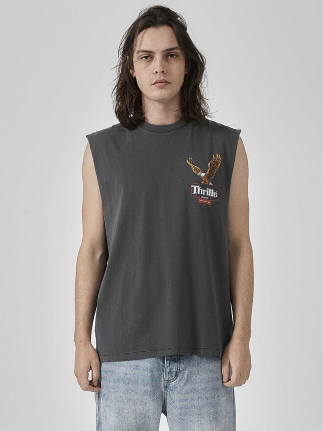 Unbreakable Merch Fit Muscle Tee - Merch Black sold by Thrills