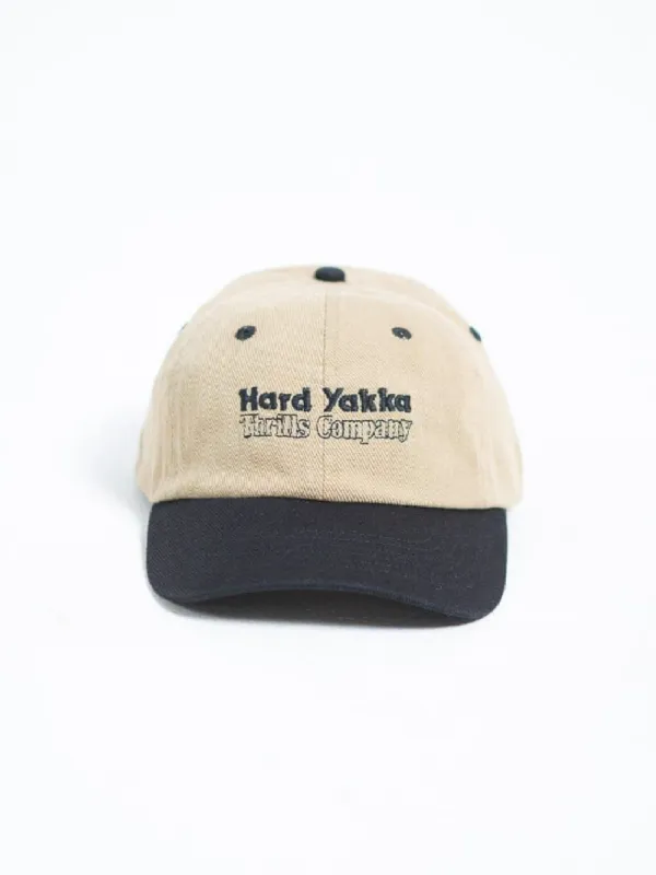 Hard Yakka x Thrills Double Double 6 Panel Cap - Yakka Tan sold by Thrills
