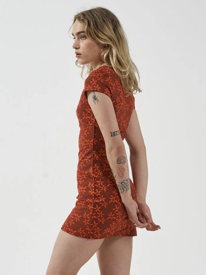 Azealia Mini Dress - Port sold by Thrills product image thumbnail 4