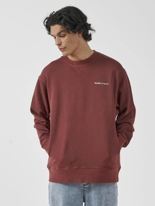 Normal Situations Oversize Crew - Port sold by Thrills